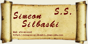 Simeon Silbaški vizit kartica